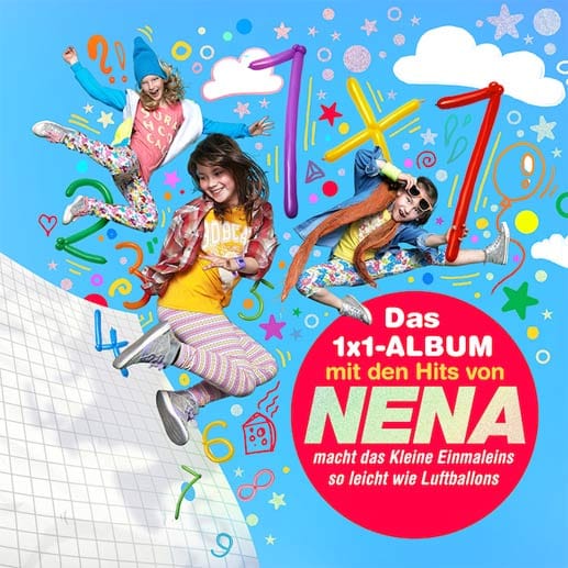 Nena "Die 1x1 CD", Veröffentlichung 15. August: Nena hat ihre größten Hits für eine Lern-CD für Kinder neu zusammengestellt.