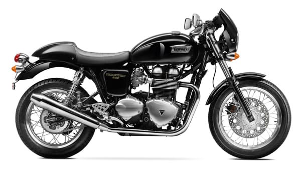 Ein echtes Highlight für Klassiker-Fans ist die Triumph Thruxton.