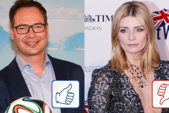 Matthias Opdenhövel und Mischa Barton.