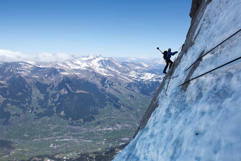Bergsteigen für Couchpotatoes: Beim Foto-Projekt "Project360" können Internet-Nutzer den Aufstieg der Eiger-Nordwand begleiten