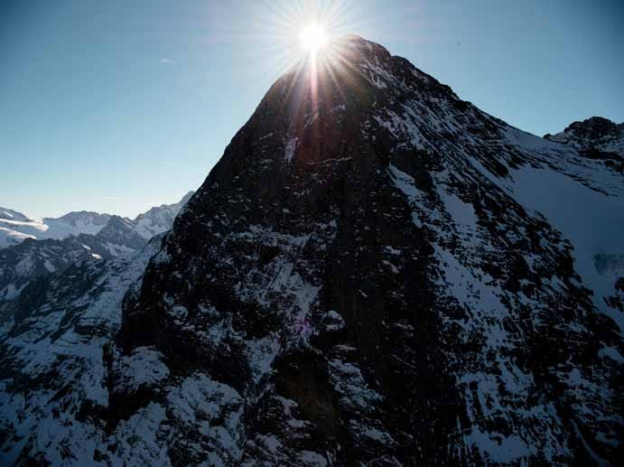 Die Aufnahmen vom Eiger bleiben nicht die einzigen. Im Oktober werden Bilder des Matterhorns veröffentlicht.