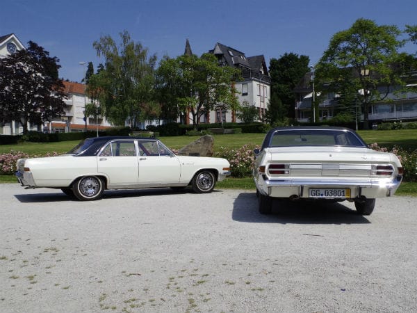 1968 lief die erste KAD-Baureihe aus. Die zweite Baureihe wieder mit den Modellen Kapitän, Admiral und Diplomat lief nur bis 1977. Danach war Opel in der Oberklasse nicht mehr vertreten.