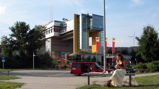 Frankenwald: Eines von zwei Brückenrestaurants in Deutschland