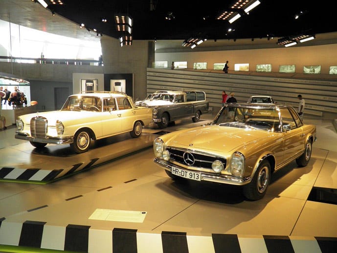 Auch mehrere Auto- oder Technikmuseen finden sich in der Liste, wie das Stuttgarter Mercedes-Benz-Museum auf Platz drei.