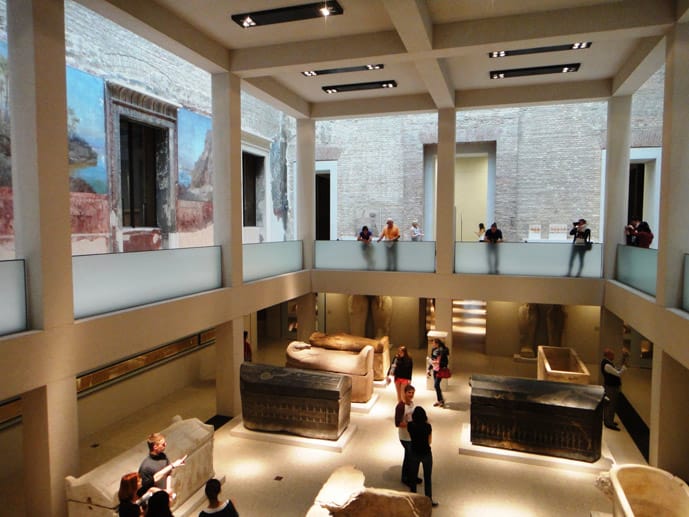 Auf Platz neun vertreten: Das aufwändig renovierte Neue Museum in Berlin mit seinen archäologischen Schätzen.