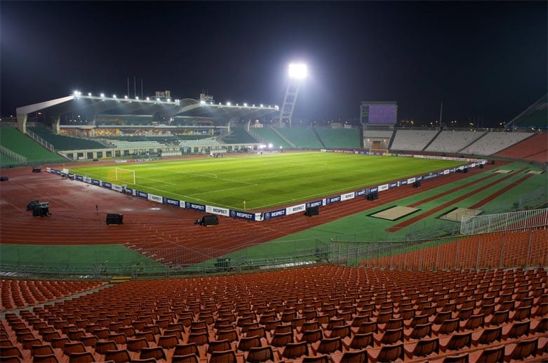 Das alte Puskás-Ferenc-Stadion in Budapest wurde zur EM 2021 runderneuert.