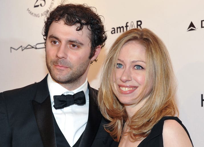 Chelsea Clinton ist seit vier Jahren mit dem Banker Marc Mezvinsky verheiratet.