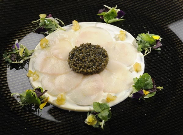 Kaviar mit Jakobsmuscheln - ein Gedicht.
