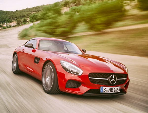 Auch schön rund: Der neue Mercedes AMG GT