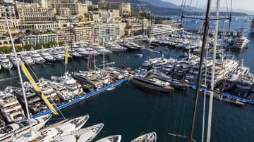 Der Hafen von Monaco