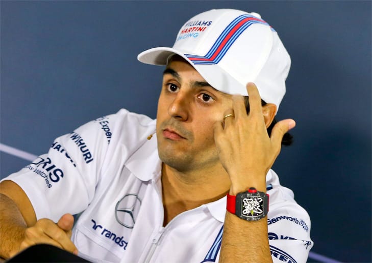 Felipe Massa beschreibt seinen Gemütszustand so: "Es ist fast noch schlimmer als bei meinem Unfall vor einigen Jahren in Ungarn." Der Brasilianer war 2009 von einer Stahlfeder, die sich von einem anderen Auto gelöst hatte, am Kopf getroffen worden und wurde dabei schwer verletzt.