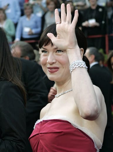 Renée Zellweger bei der Oscarverleihung im Jahr 2005.