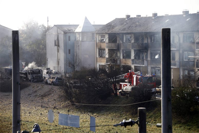 Mehrere Dutzend Wohnungen sind nach der Explosion nicht mehr bewohnbar.