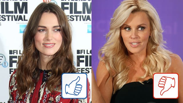 Keira Knightley und Jenny McCarthy