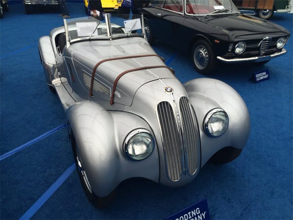 Auch Vorkriegsmodelle wie der BMW 328 von 1938 sollten einen Käufer finden. Doch jüngere Sammler haben zu den betagten Modellen keinen Bezug.