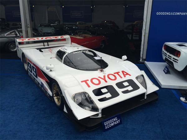 Gute Chancen haben auch Modelle mit einer Rennhistorie wie dieser Toyota der beim 24-Stunden Rennen von Le Mans seine Runden drehte.