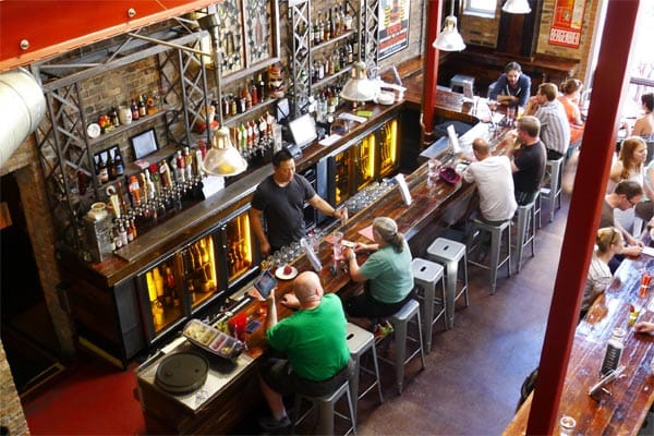 50 Biersorten gibt es in der Hopleaf Bar in der Clark Street.