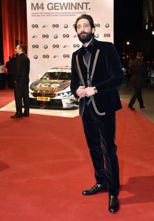 Auch sein Kollege und Oscar-Preisträger Adrien Brody konnte eine Auszeichnung ergattern. Er gewann den "Mann des Jahres"-Award in der Kategorie "Film International".