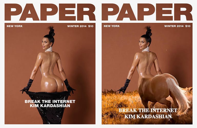Außerdem kursierten diverse Parodien auf das Po-Foto. Da dient der Kardashian-Hintern auch schon mal als Fahrradständer oder das It-Girl wird als Kentaur dargestellt.