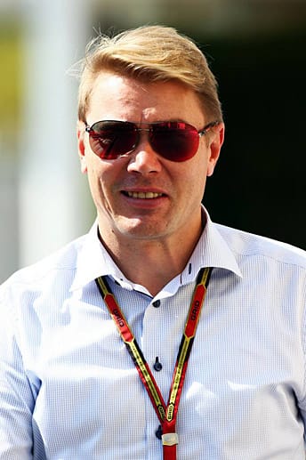 Weltmeister Mika Häkkinen ist gekommen, um das Saisonfinale live zu verfolgen.
