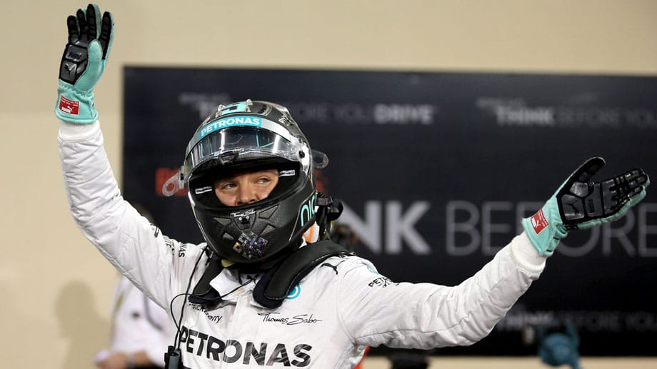 Und auch im Qualifying jubelt 29-Jährige. Nico Rosberg holt sich mit einer "Wunderrunde" die Pole Position.
