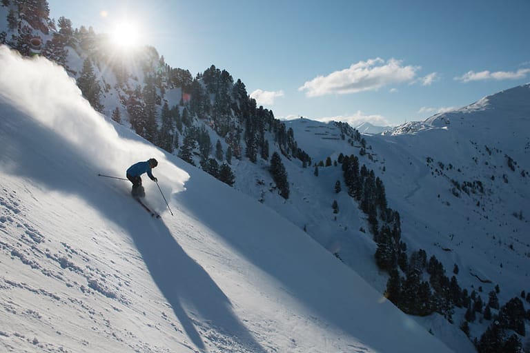 Die Piste "Harakiri" in Mayrhofen ist laut Betreiber die steilste Piste Österreichs.