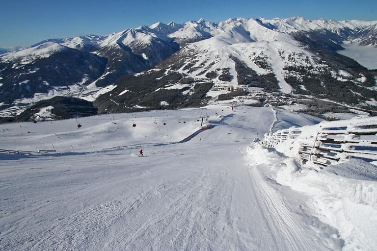 Die "Direttissima" am Katschberg: Einheimische nennen die Piste erführchtig die "Kärtner Streif", nach der berühmten Abfahrt in Kitzbühel.
