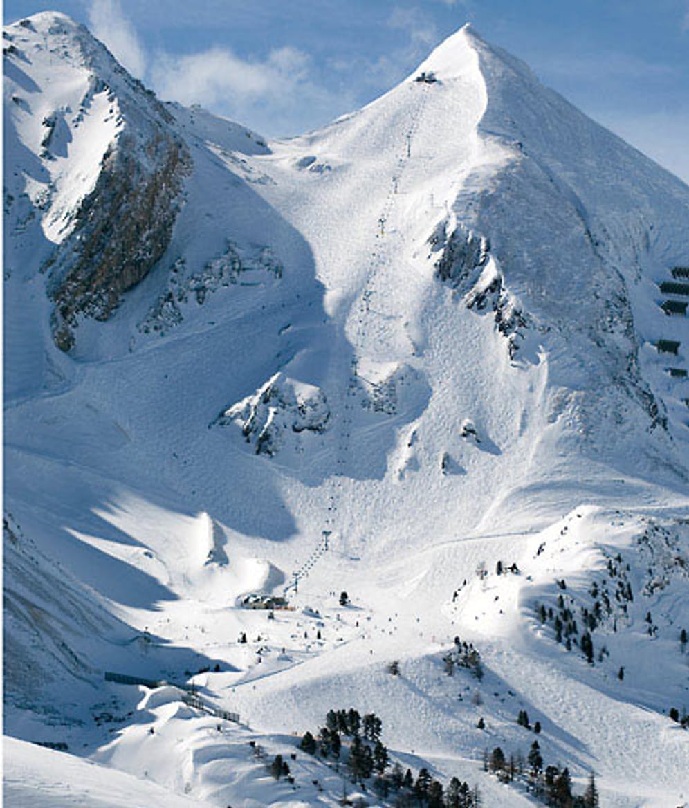 Die "Gamsleiten 2" im Skigebiet Obertauern war nicht nur dank des Gefälles, sondern auch wegen ihrer schwierig zu fahrenden Buckel berühmt.