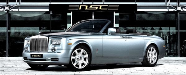 Gefragt ist die Modifizierung auch bei Kunden, die einen Rolls-Royce besitzen. Hier wurde einem Rolls-Royce Phantom das Dach "genommen".