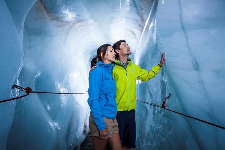 Die Eishöhle im Kaunertal ist nur im Sommer zu besichtigen.