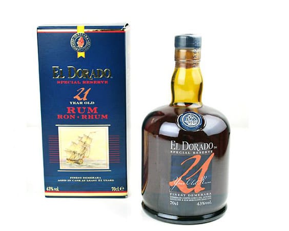 Der 21 Jahre alte "El Dorado Special Reserve"-Rum
