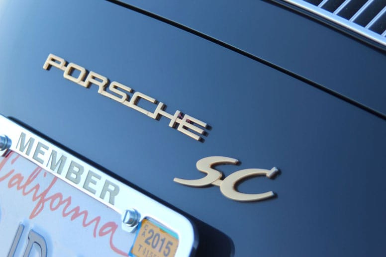 Die Porsche-Signatur darf natürlich auch nicht fehlen.