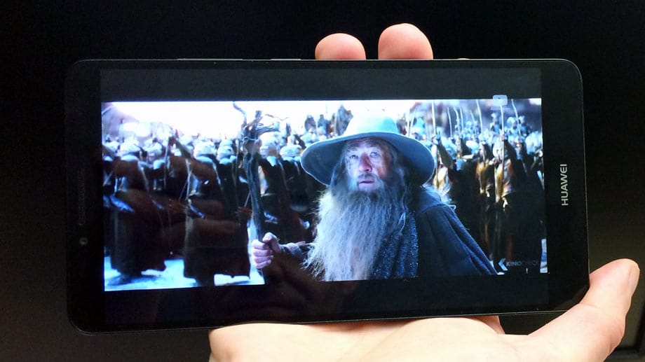 Full-HD-Videos stemmt das Huawei flüssig und ohne Ruckler.