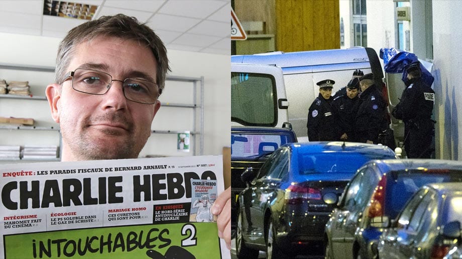 Unter den Toten ist auch der Chefredakteur Charb alias Stéphane Charbonnier.