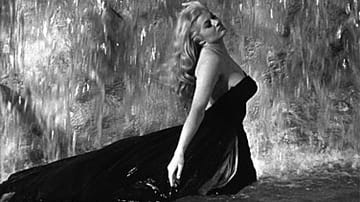 Anita Ekberg war in den 50er Jahren ein Sexsymbol. 1960 wurde die ehemalige Miss Schweden mit dem Film "La Dolce Vita" ("Das süße Leben") von Federico Fellini weltberühmt. Die Szene, in der sie ein Bad im Trevi-Brunnen in Rom nimmt, gehört zu den Klassikern der Kinogeschichte.