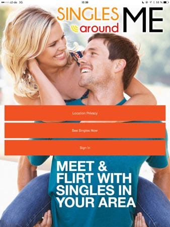 "Singles around me" versteht sich als "Social Discovery Tool", mit dem die Nutzer Singles in ihrem Umkreis aufspüren können. In Deutschland ist die Zahl der Nutzer allerdings noch recht überschaubar.