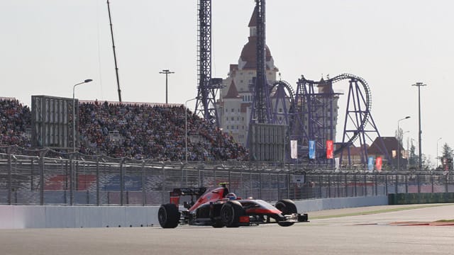 Der Sochi International Street Circuit in Russland.