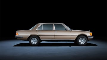 Protzfrei und trotzdem prestigereich: Der Mercedes 450 SEL 6.9 wurde in den Siebzigerjahren zum globalen Bestseller.
