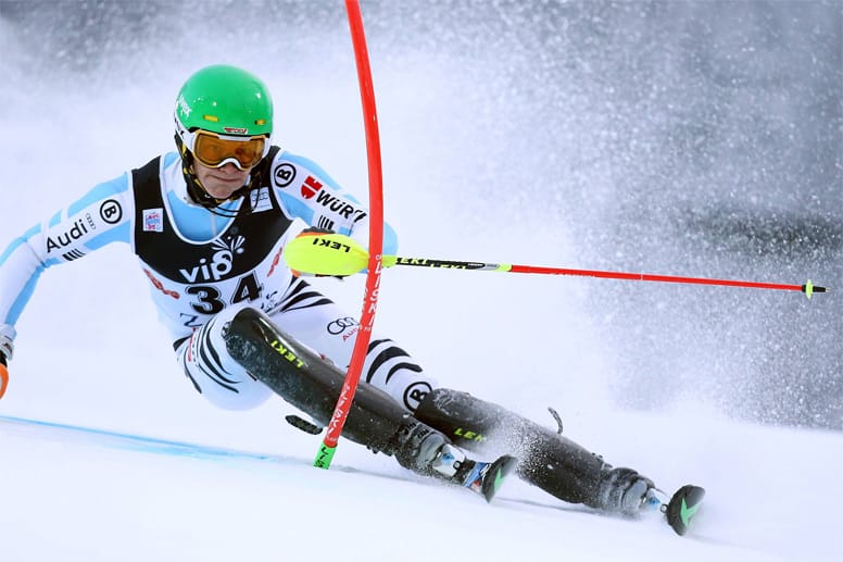 Linus Strasser (22): Riesenslalom, Slalom