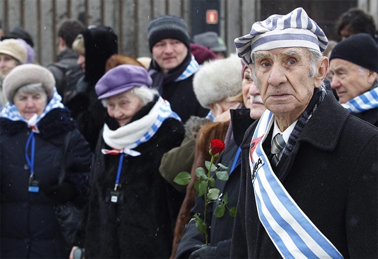 Die Überlebenden: Ihr ergreifendes Zeugnis stand im Mittelpunkt der Gedenkfeier in Auschwitz.