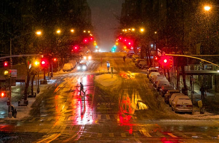 Foto-Serie: Schneeturm an US-Ostküste