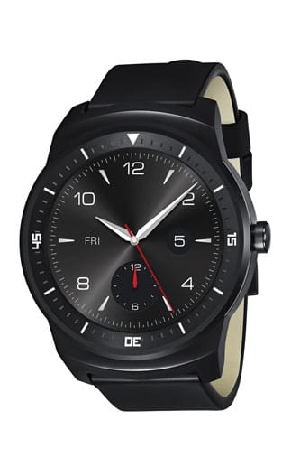 Die LG G Watch R kostet 270 Euro. Sie war die erste Smartwatch mit einem runden Gehäuse.