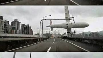 In Taiwans Hauptstadt Taipeh ist es am Mittwochvormittag (Ortszeit) zu einem schweren Flugzeugunglück gekommen.