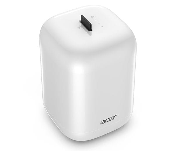 Der Mini-PC Acer Revo One gibt es in Weiß und Schwarz. Das Einstiegsmodell kostet rund 270 Euro.