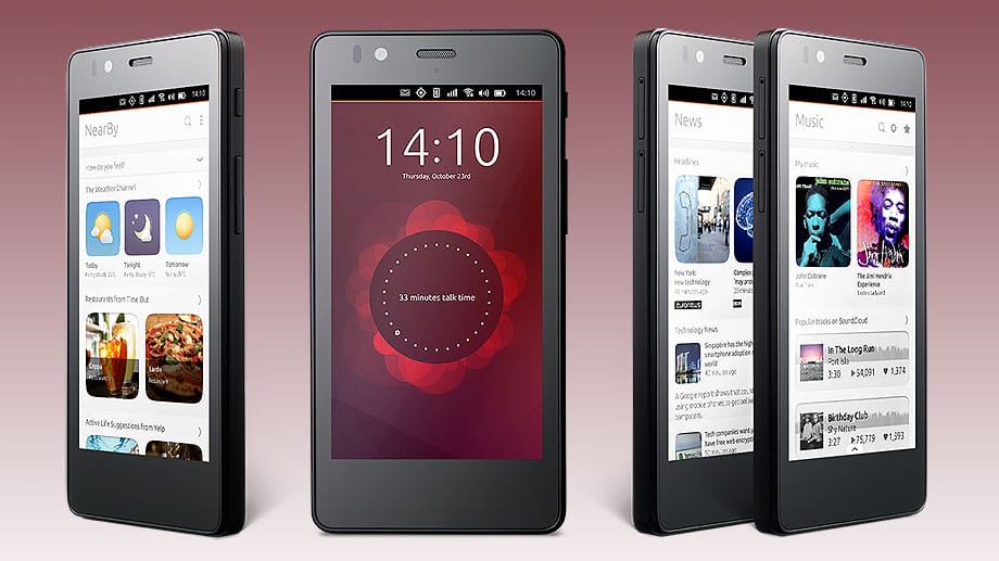 Das Ubuntu Phone Aquaris E4.5