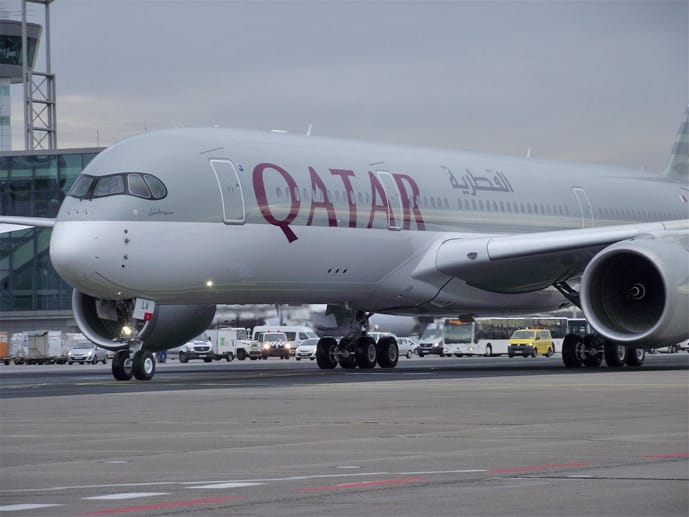 Qatar Airways ist die erste Fluggesellschaft, die mit dem neuen Airbus A350 in den Linienbetrieb geht.