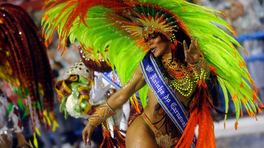 Heiß her geht es beim Karneval in Rio auch 2015.