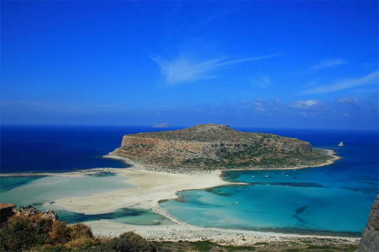 Platz 12: "Balos Beach and Lagoon" (Kissamos, Griechenland).