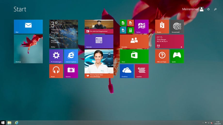 Start-Button von Windows 8.1