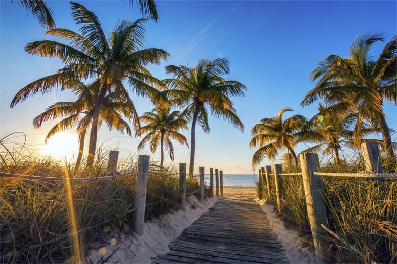 Die Florida Keys sind ein wahres Idyll und eignen sich ideal zum Strandurlaub.